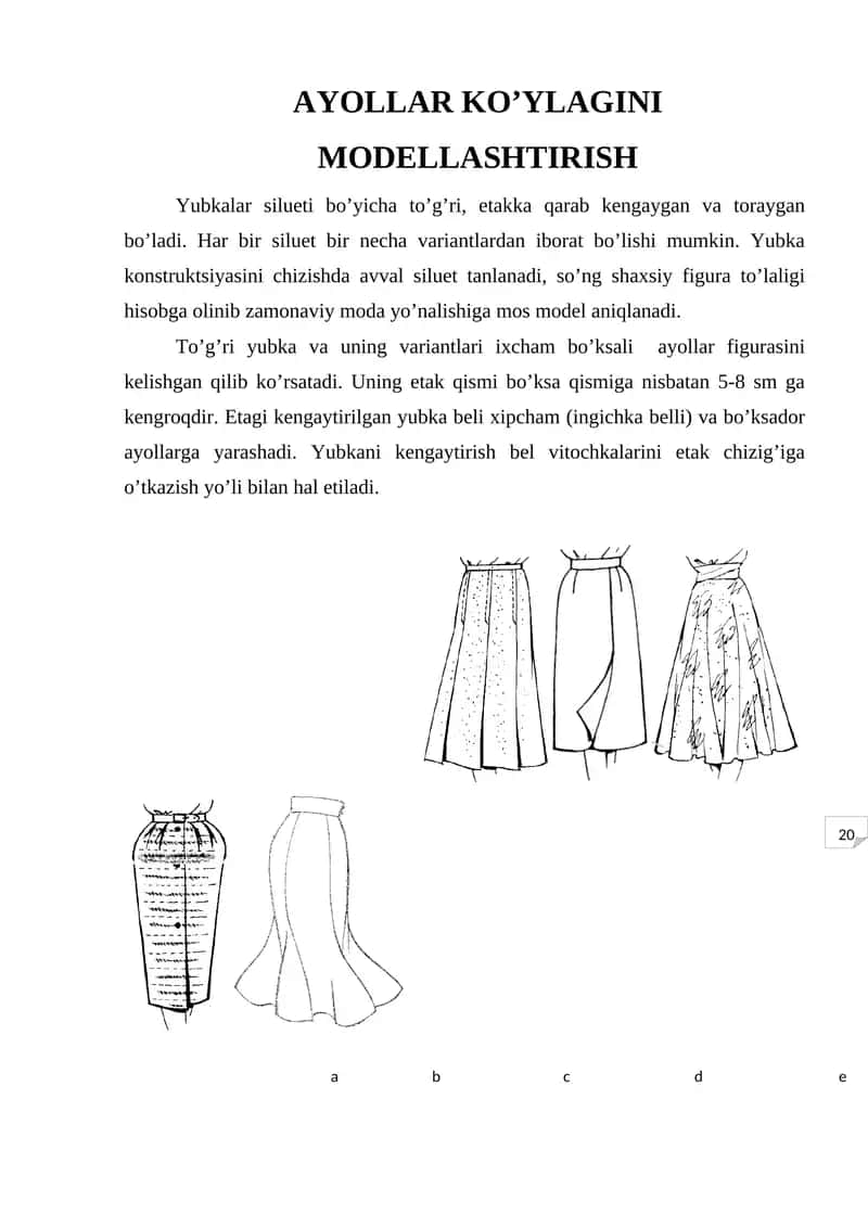 AYOLLAR KO’YLAGINI MODELLASHTIRISH