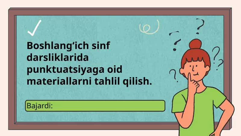 Boshlangʻich sinf punktuatsiya darsliklari