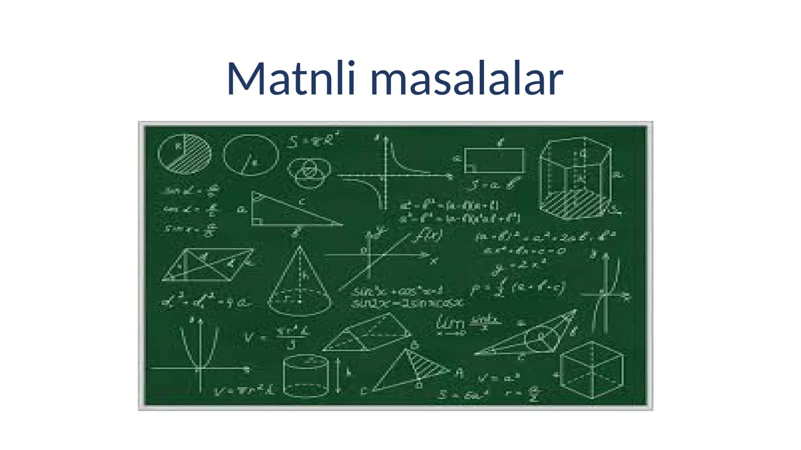 Matnli masalalar