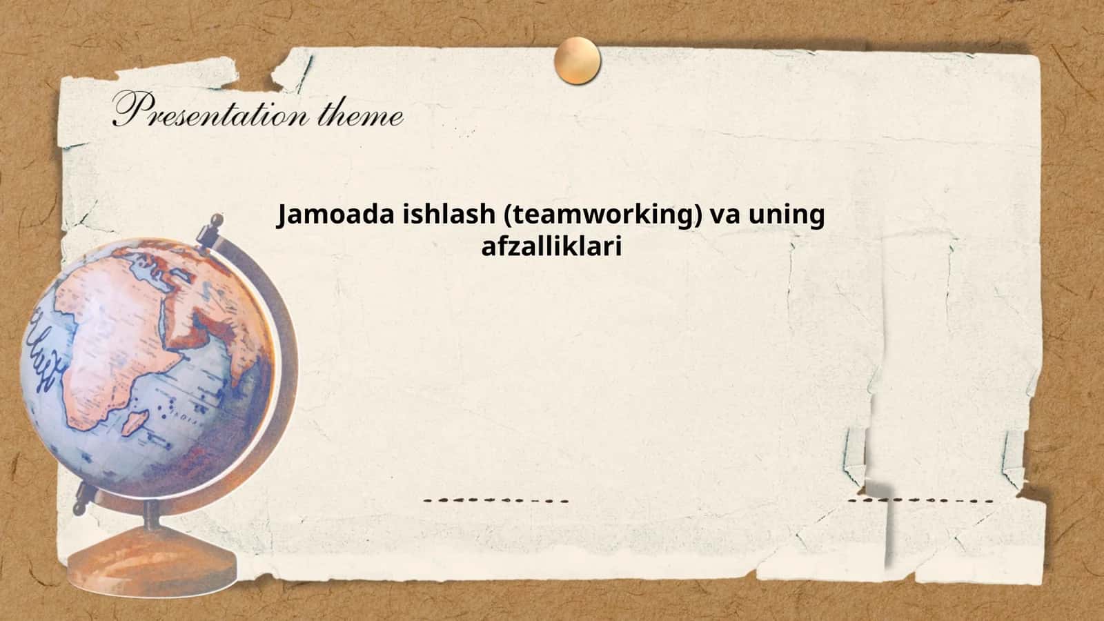 Jamoada ishlash (teamworking) va uning afzalliklari