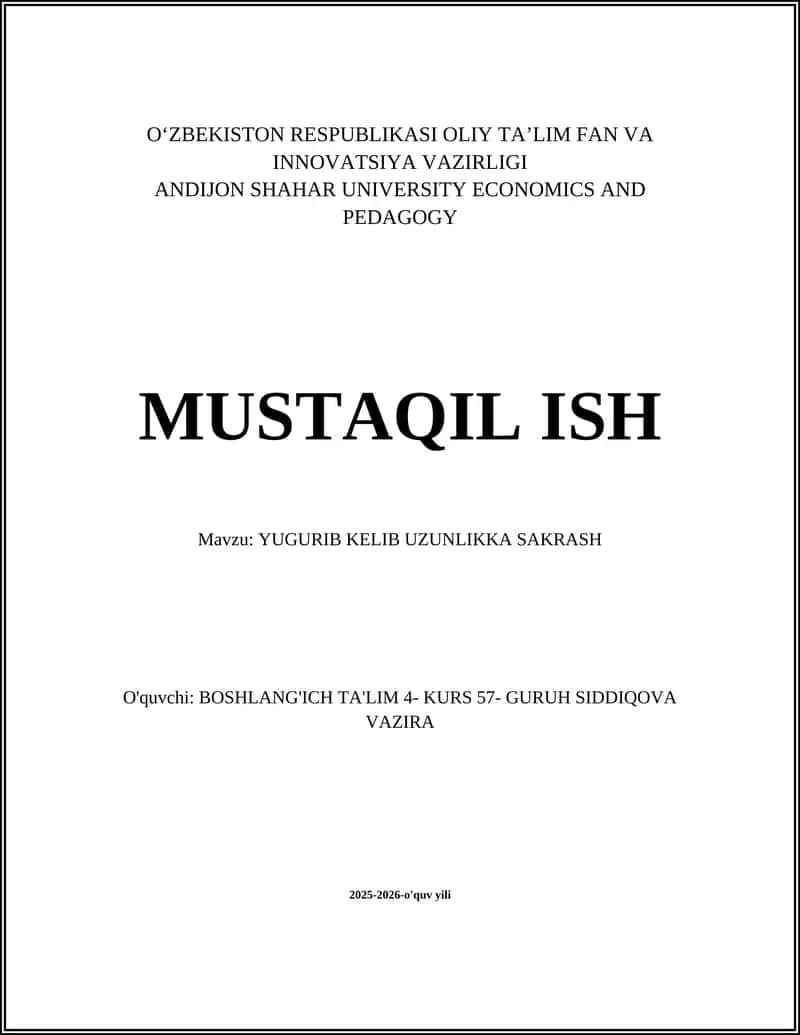 Yugurib kelib uzunlikka sakrash