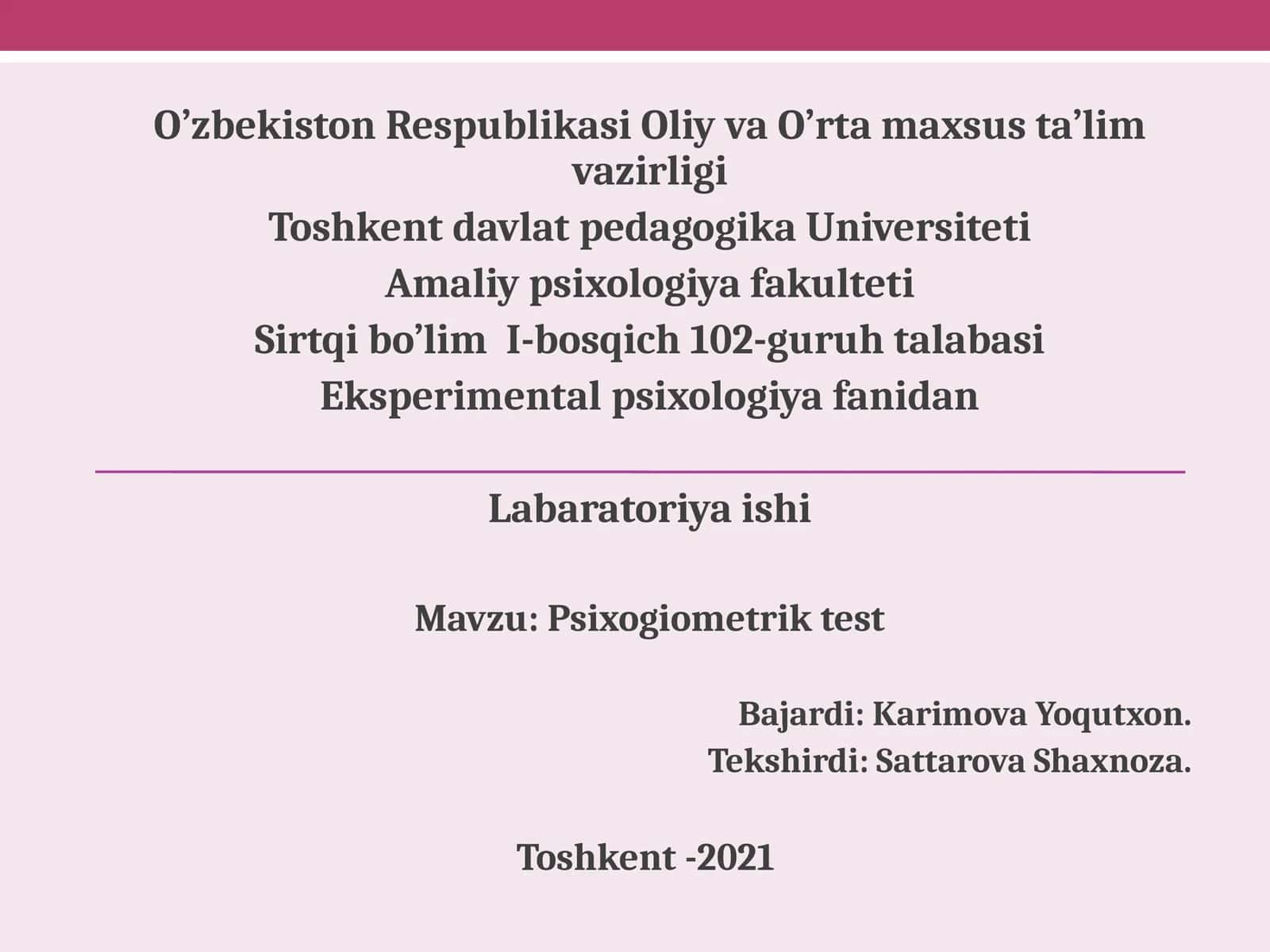 Psixogiometrik test