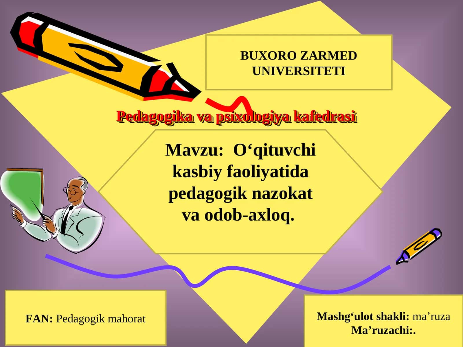 Pedagogik nazokat