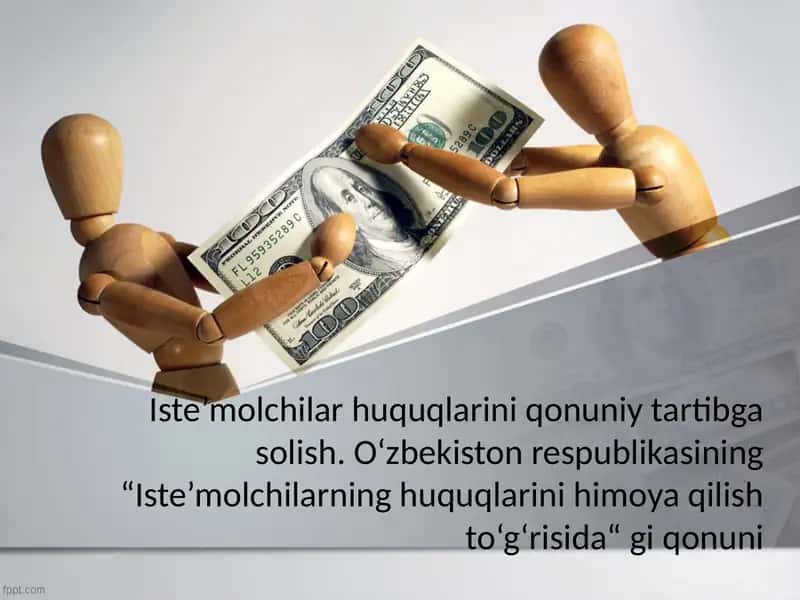 Iste’molchilar huquqlarini qonunlari