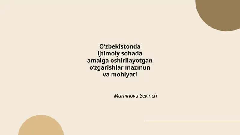 Ta'lim tizimidagi yangiliklar va islohotlar