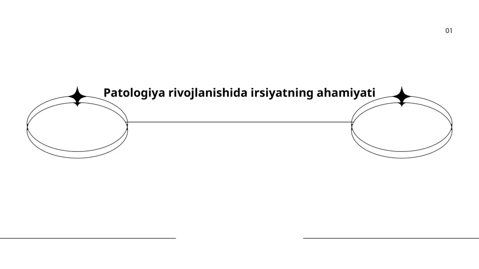 Patologiya rivojlanishida irsiyatning ahamiyati