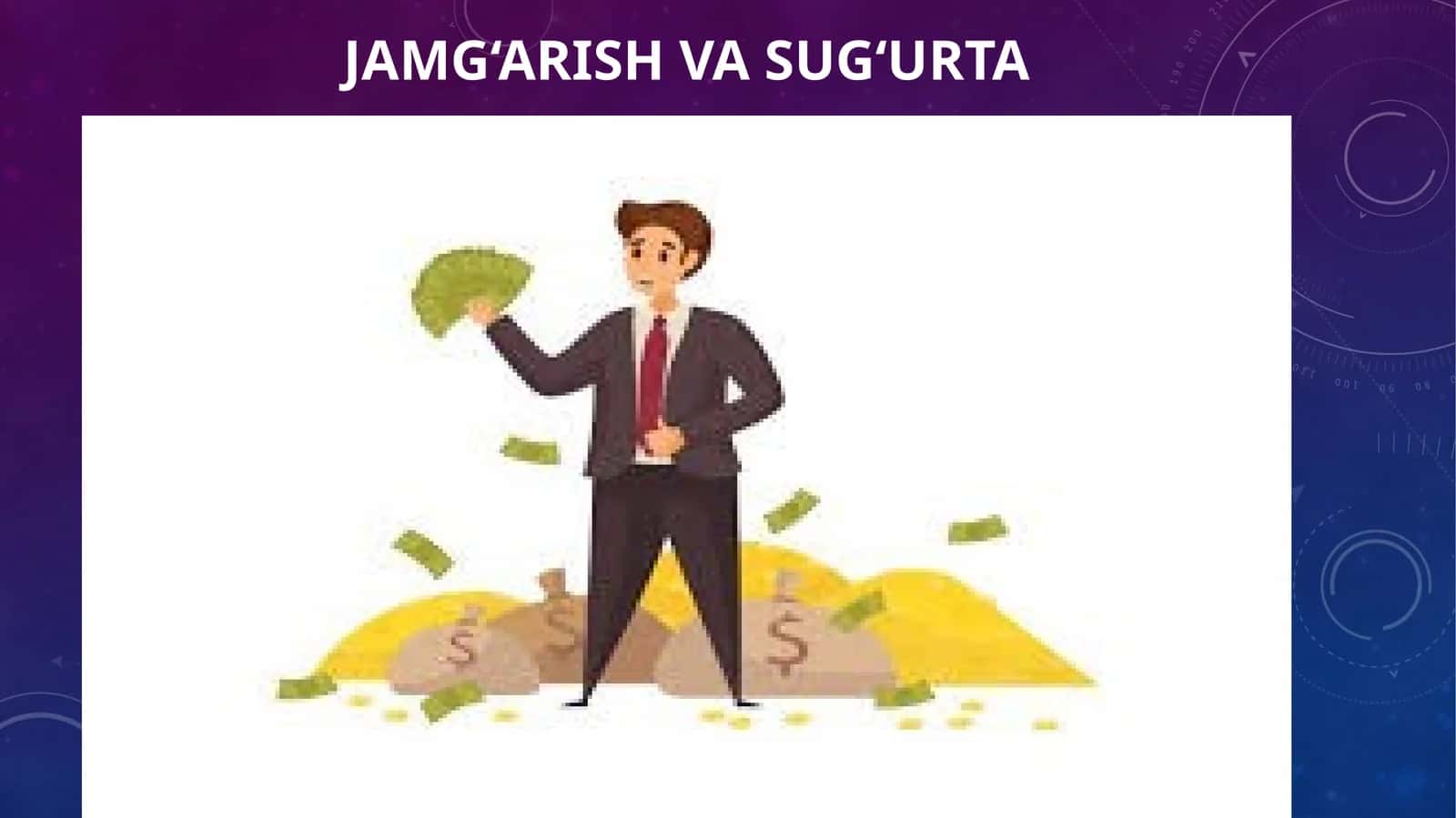 Jamg‘arish va Sug‘urta