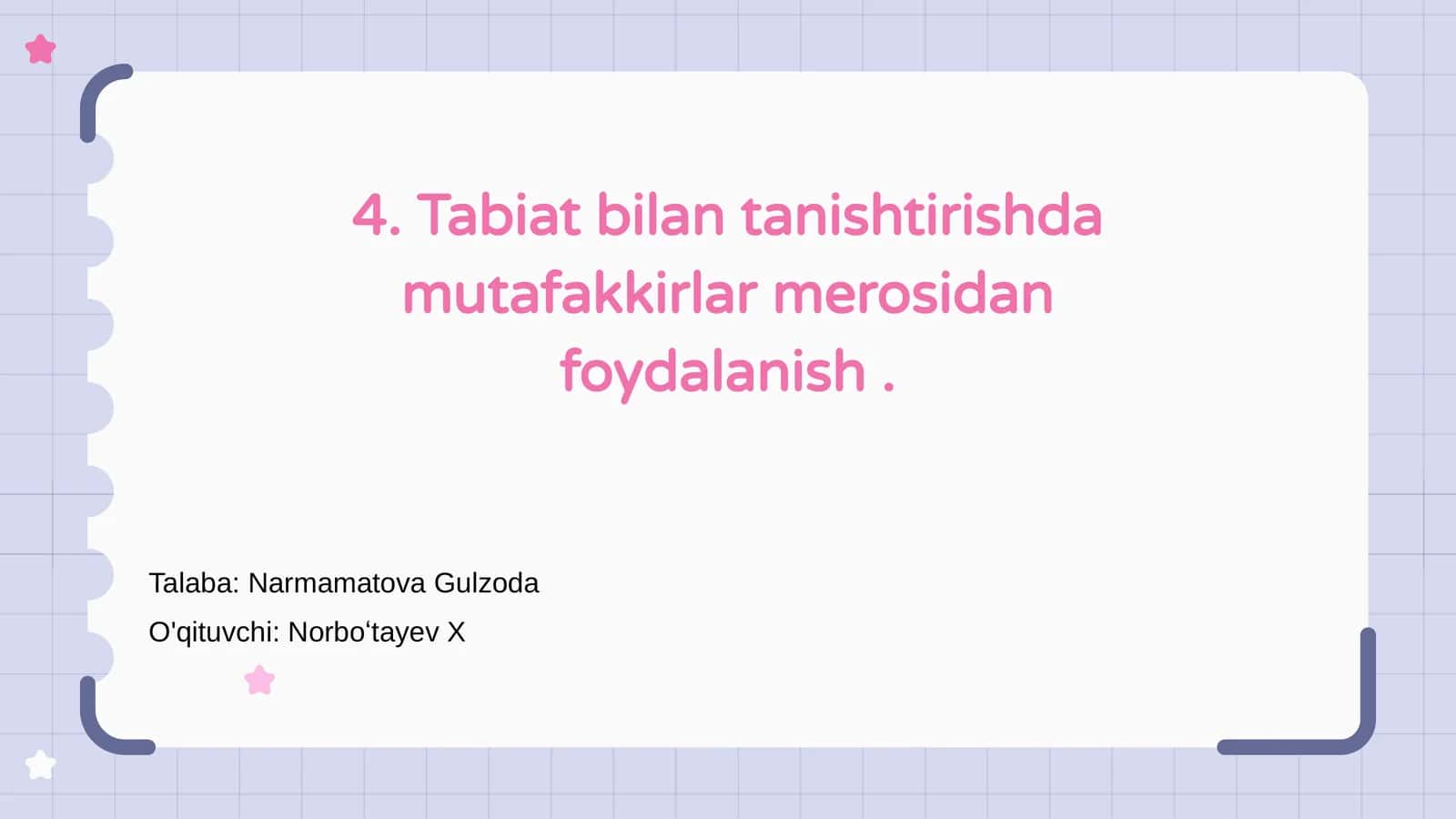Tabiat va tafakkur