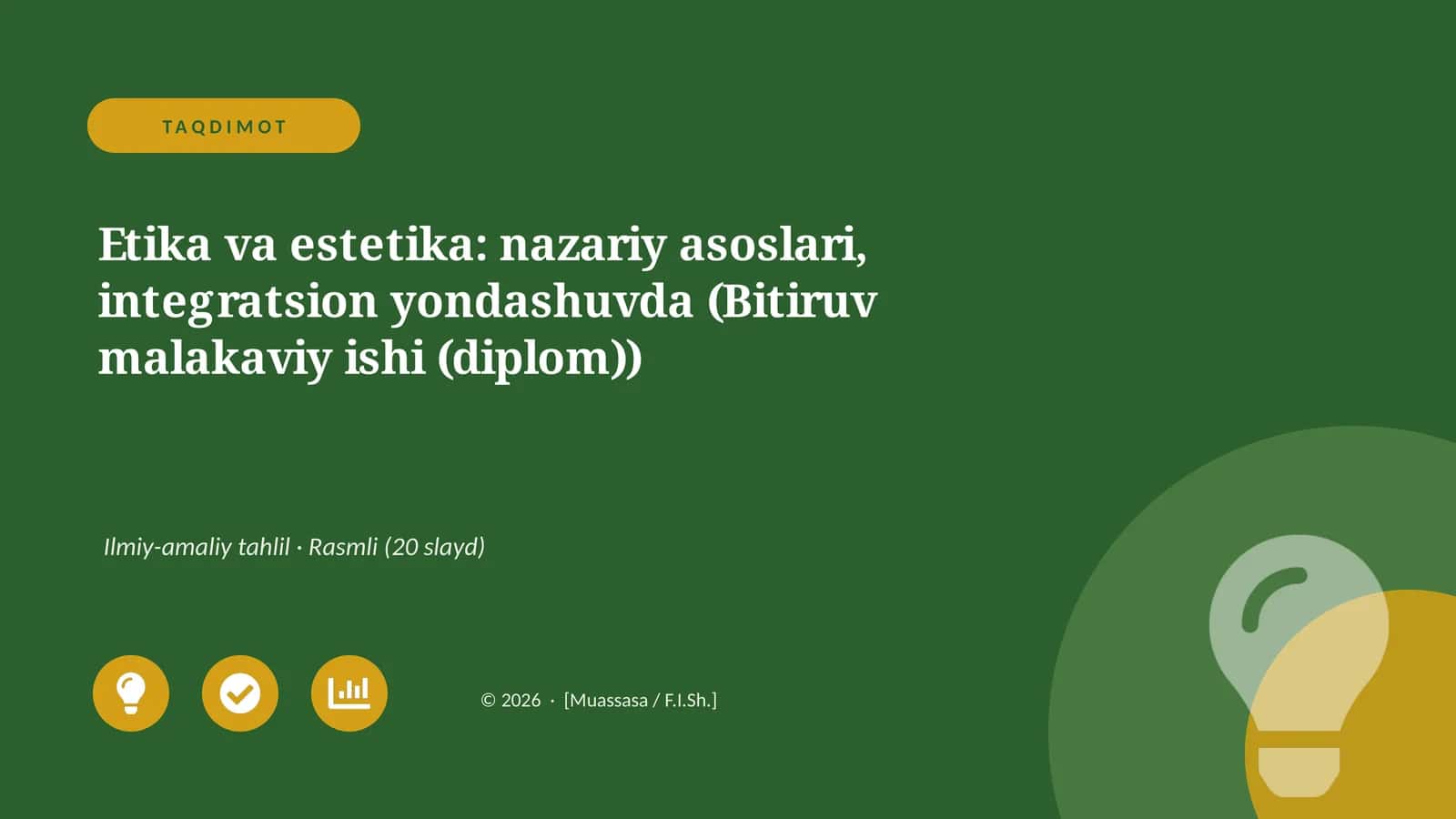 Etika va estetika: nazariy asoslari, integratsion yondashuvda