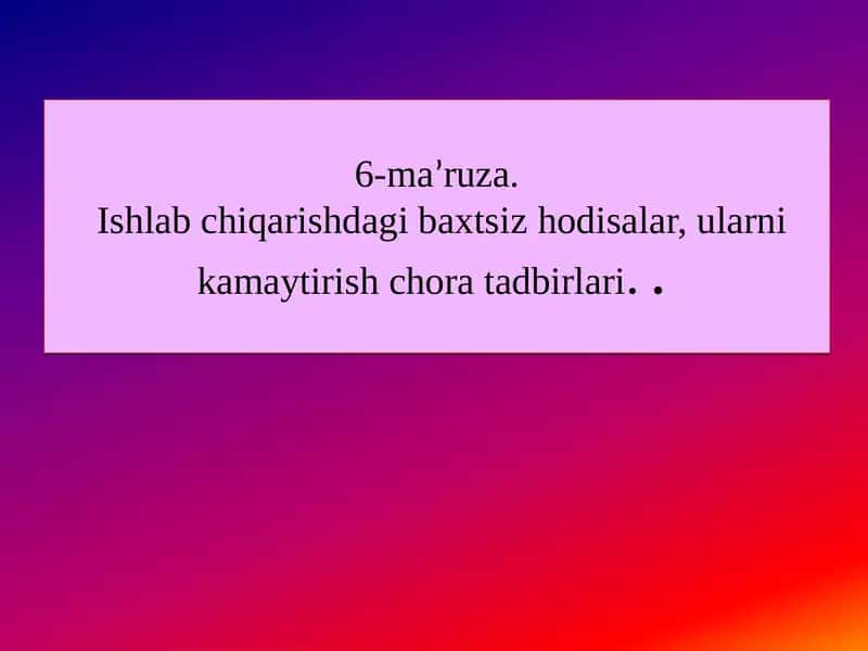 Baxtsiz hodisalar