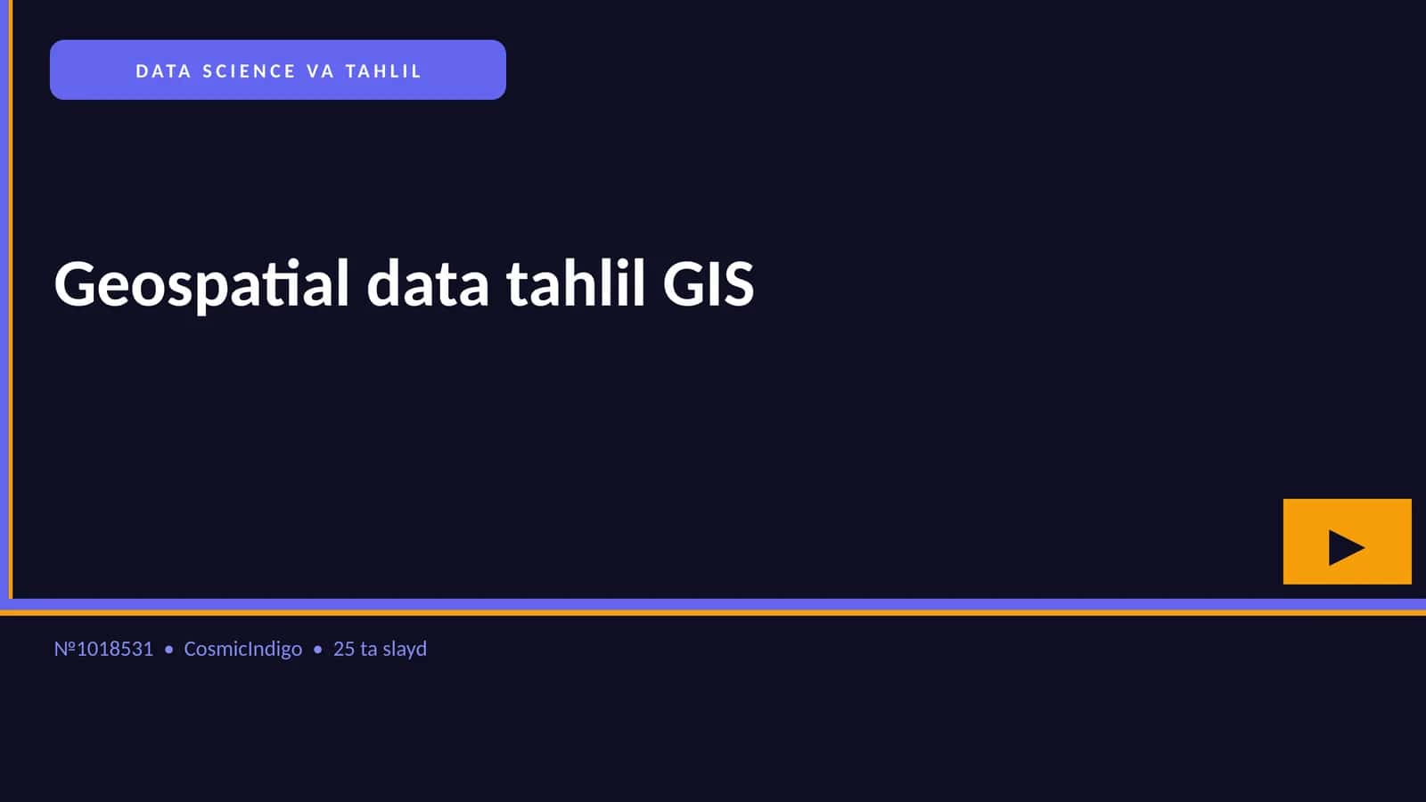 DATA SCIENCE VA TAHLIL