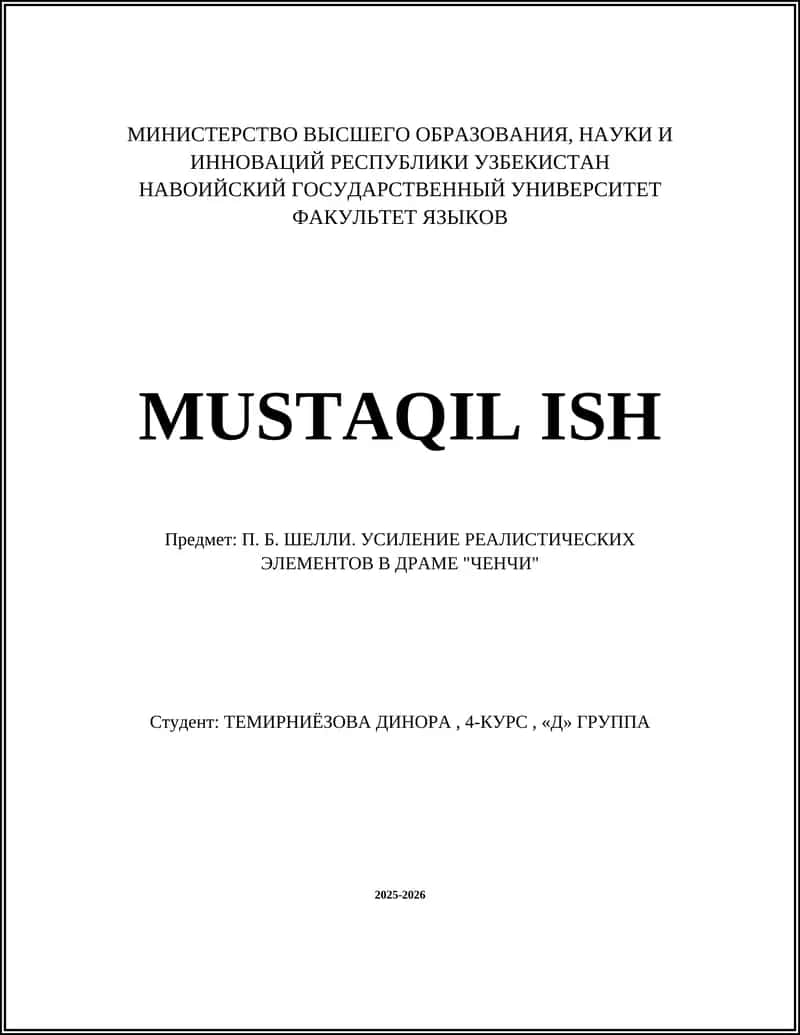 MUSTAQIL ISH