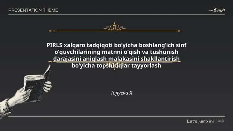 PIRLS xalqaro tadqiqoti