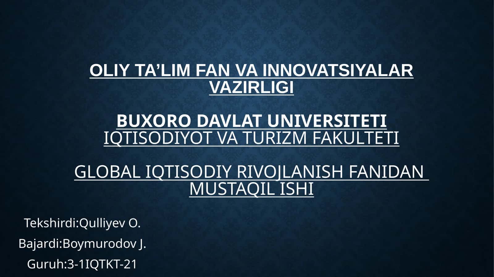 XALQARO MEHNAT TASHKILOTI