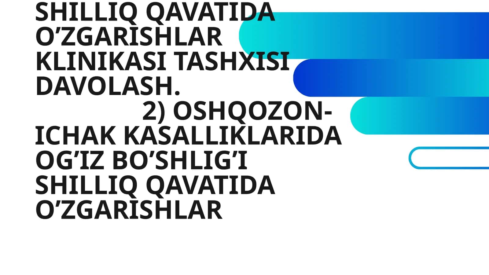 ENDOKRIN KASALLIKLARDA OG’IZ BO’SHLIG’I SHILLIQ QAVATINI O’ZGARISHI. QANDLI DEABETDA OG’IZ BO’SHLIG’I SHILLIQ QAVATIDA O’ZGARISHLAR KLINIKASI TASHXISI DAVOLASH