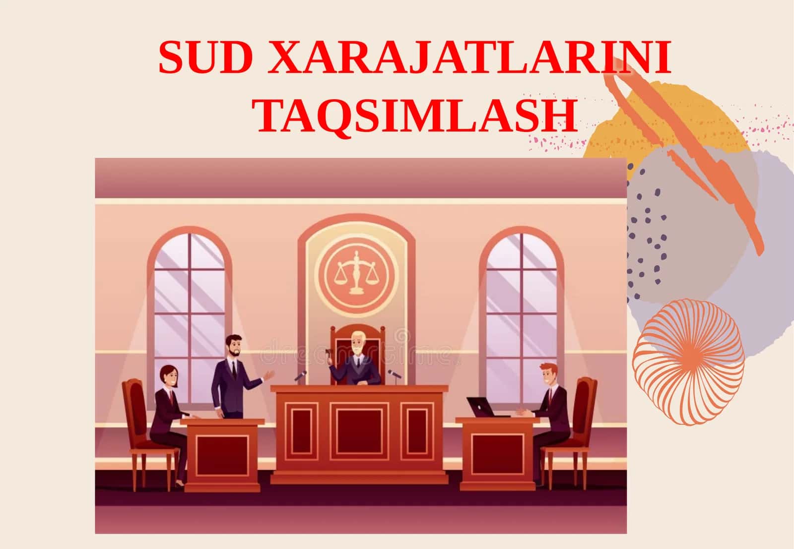 Sud Xarajatlarini Taqsimlash