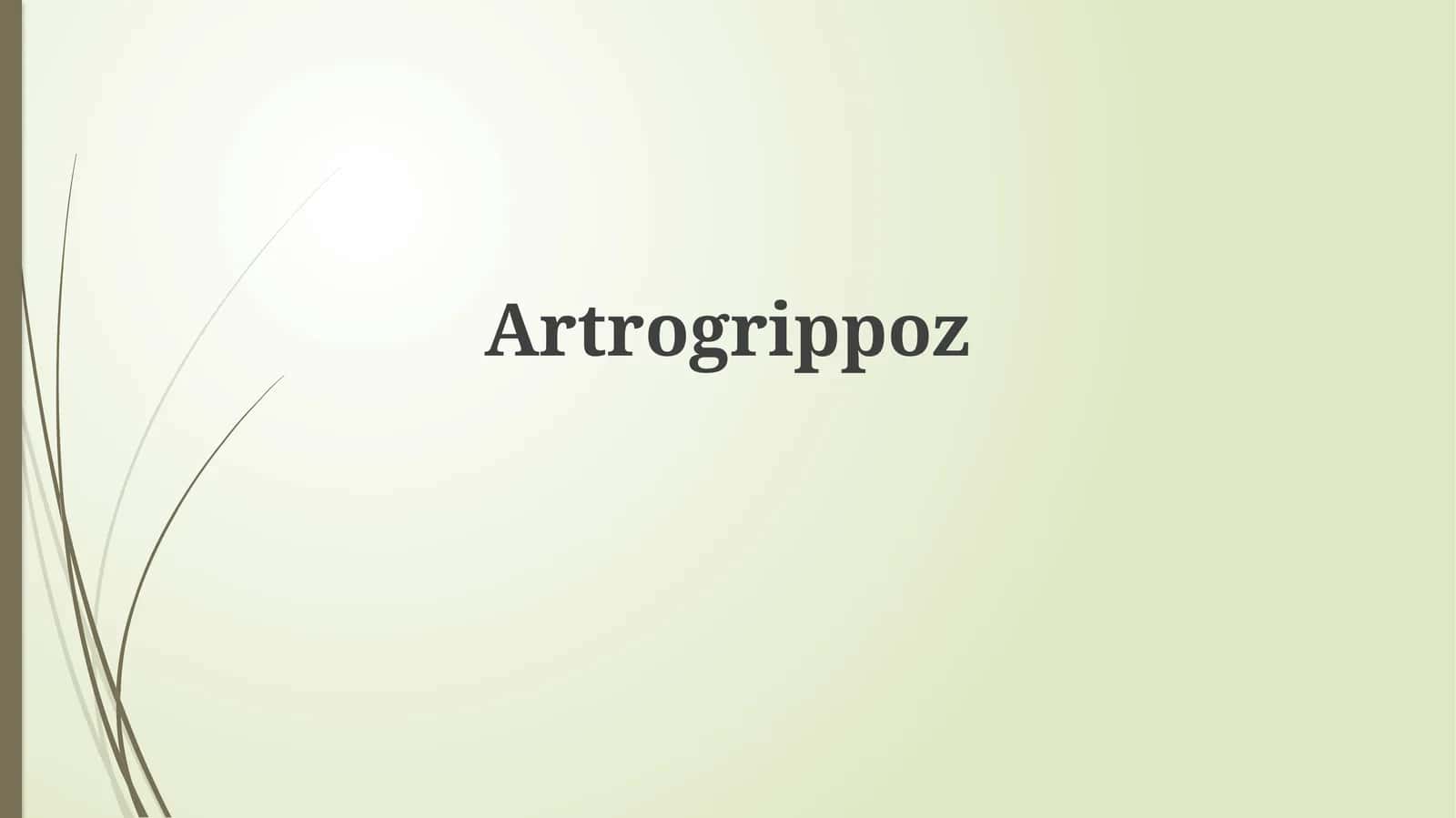 Artrogrippoz