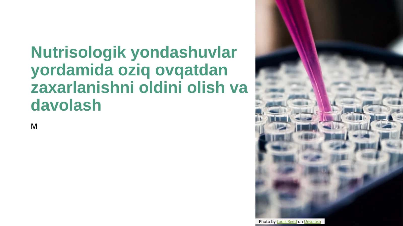 Nutrisologik yondashuvlar