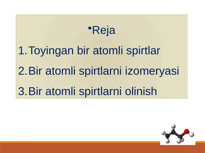 Biratomlispirtlar
