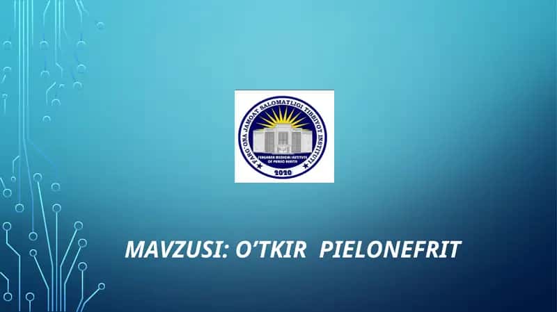 O’tkir Pielonefrit