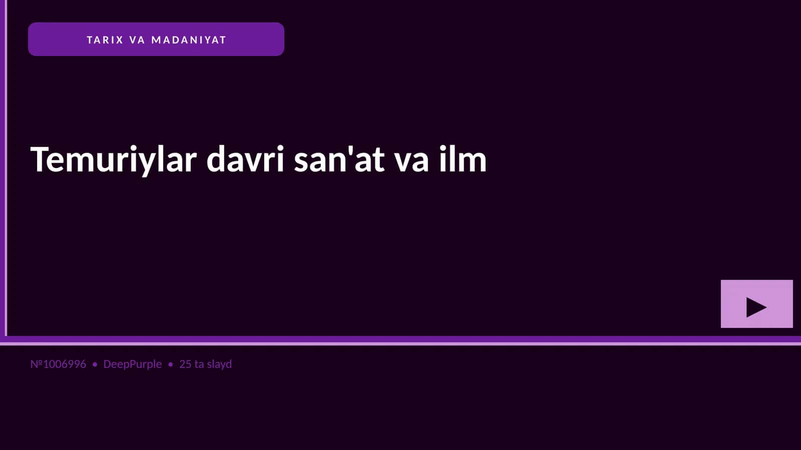 Temuriylar davri san'at va ilm