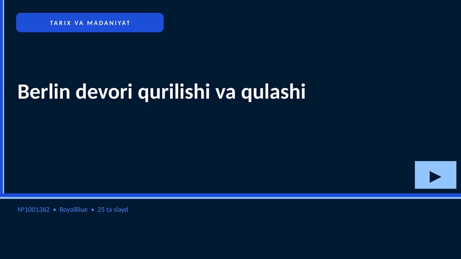 Berlin devori qurilishi va qulashi