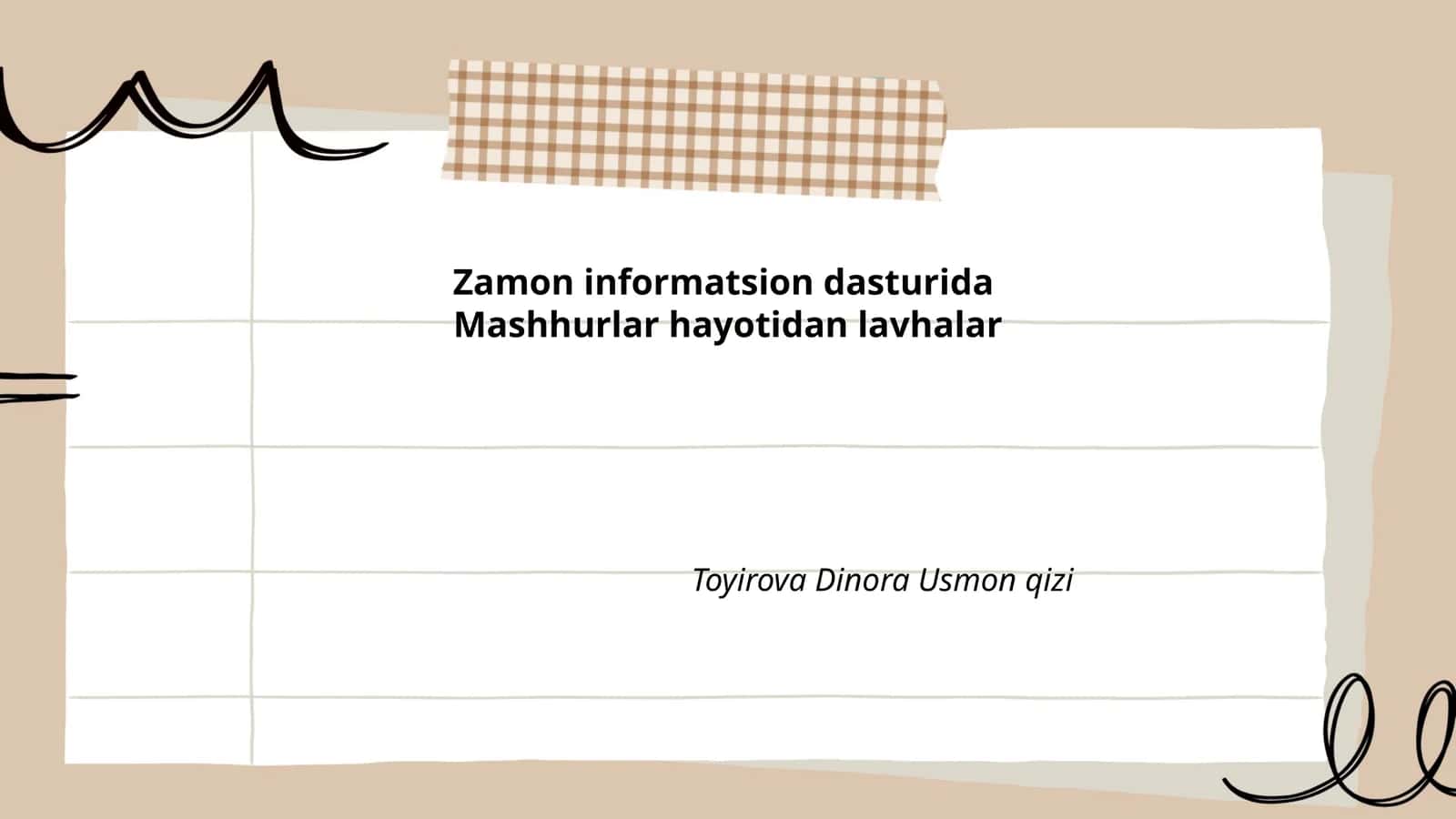 Mashhur aktyorlarning bolalik yillari