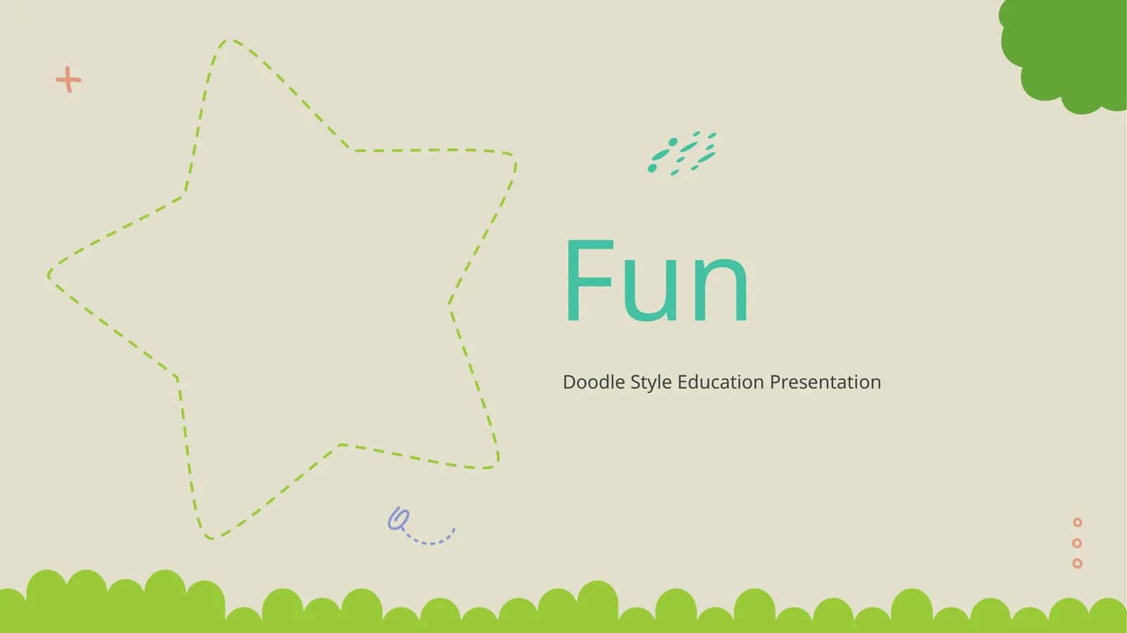 Doodle Style Education Presentation
