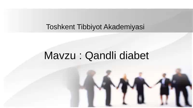 Qandli diabet