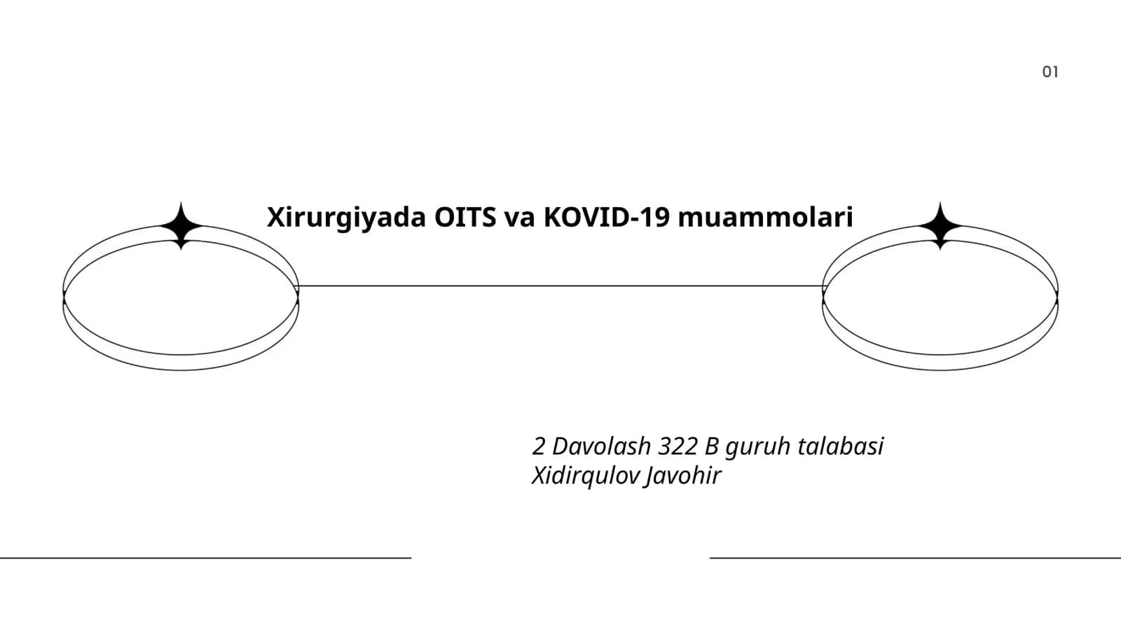Xirurgiyada OITS va KOVID-19 muammolari