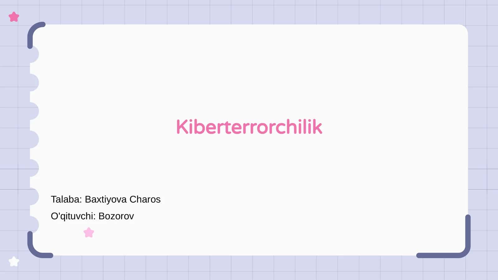 Kiberterrorchilik