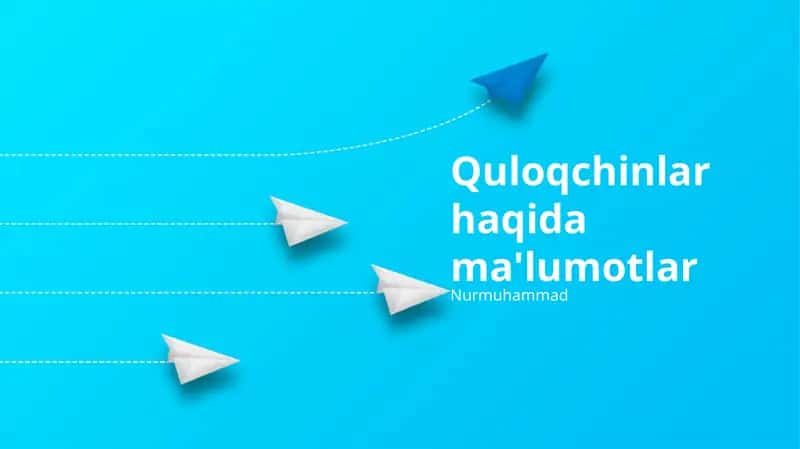 Quloqchinlar: Kelib chiqishi va tarixi