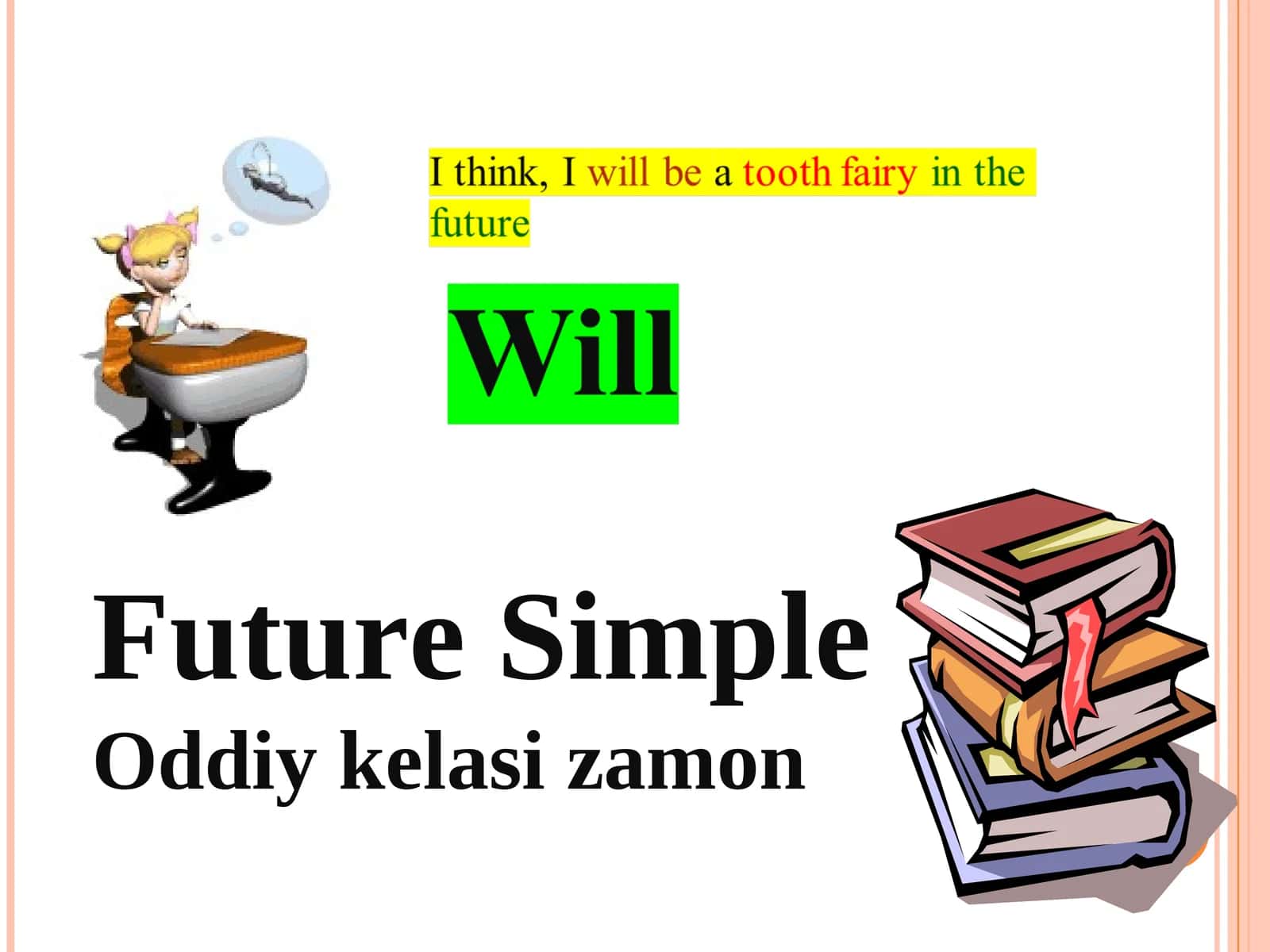 Oddiy kelasi zamon