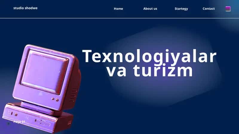 Texnologiyalar va turizm