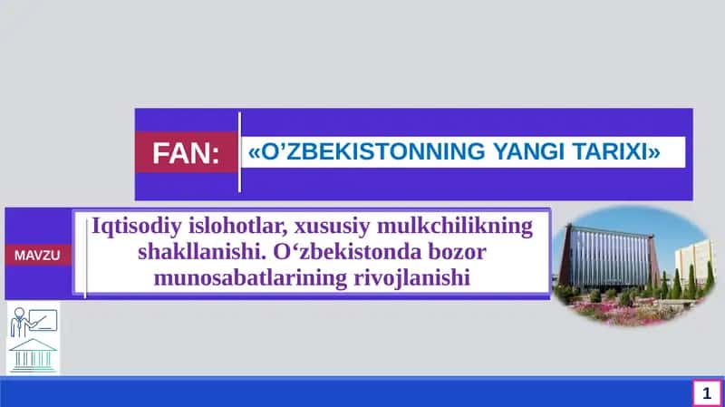 «O’ZBEKISTONNINGYANGITARIXI»