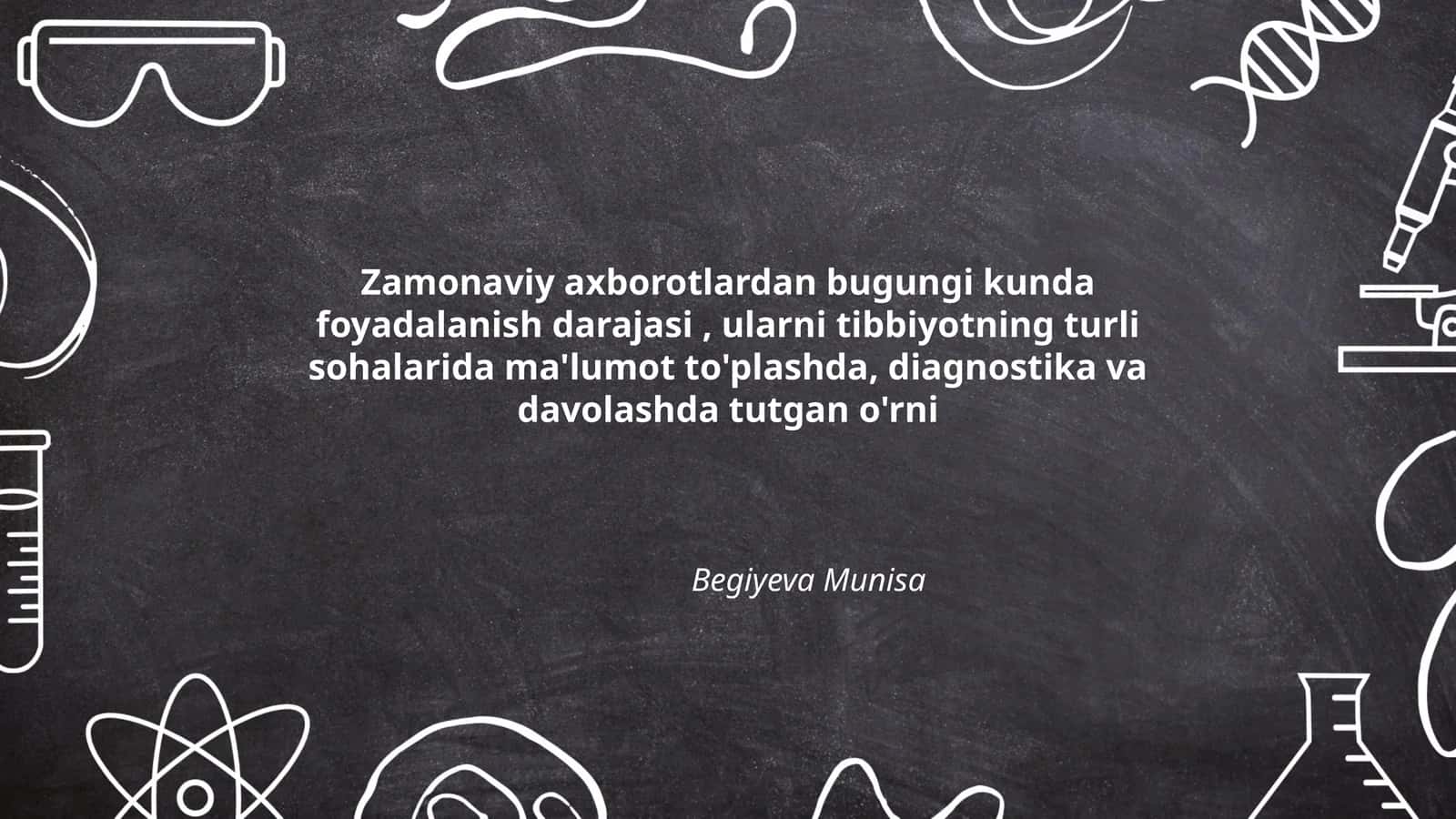 Begiyeva Munisa