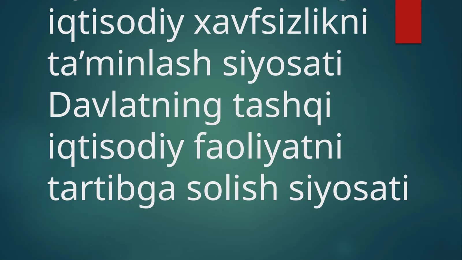 Davlatning axborot siyosati