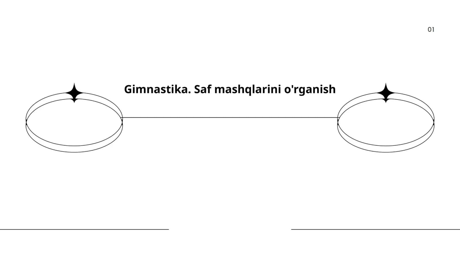 Gimnastika. Saf mashqlarini o'rganish