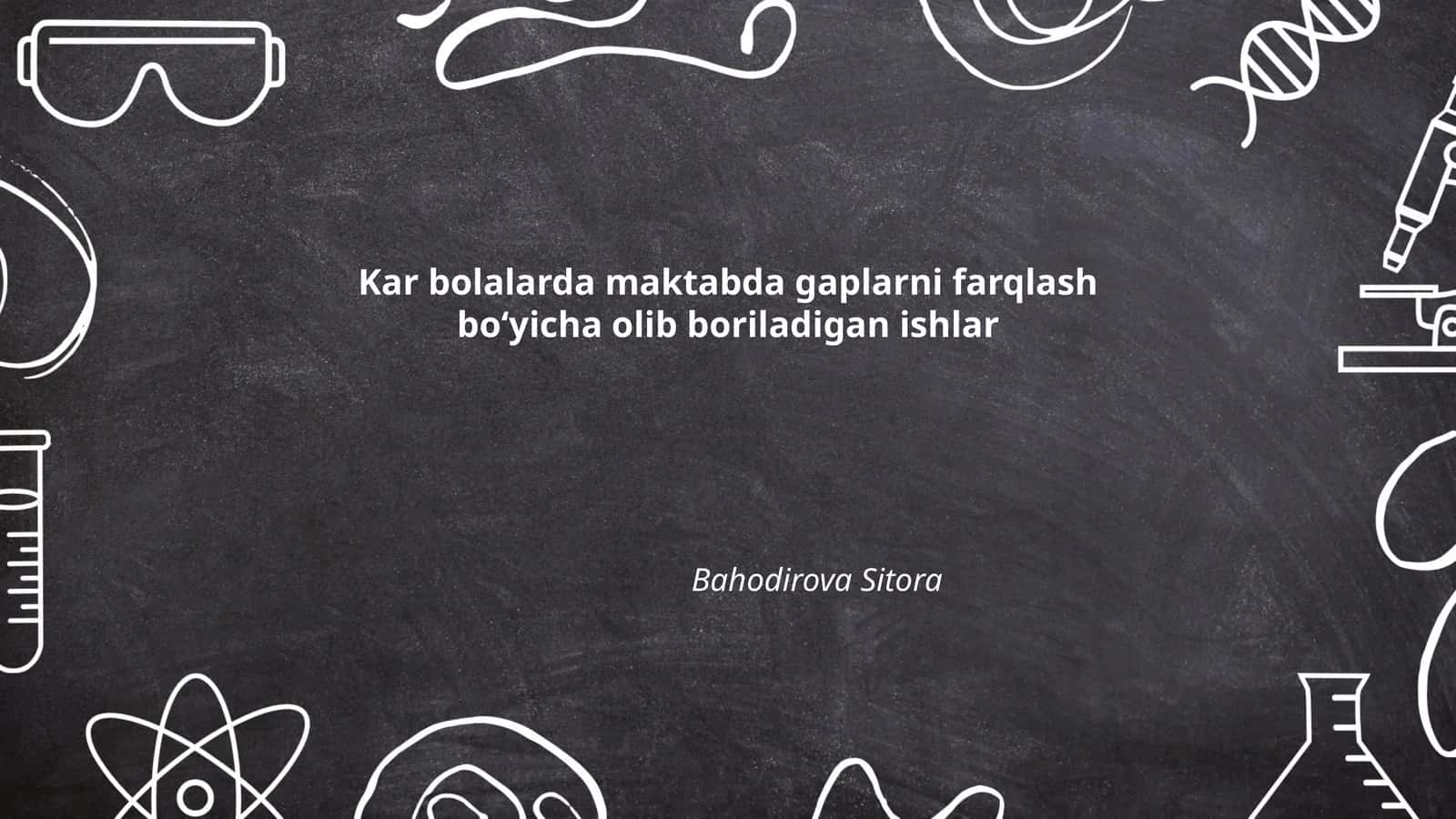 Bolalarda Muloqot Qobiliyatini Rivojlantirish