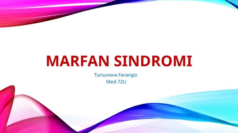 Marfansindromi
