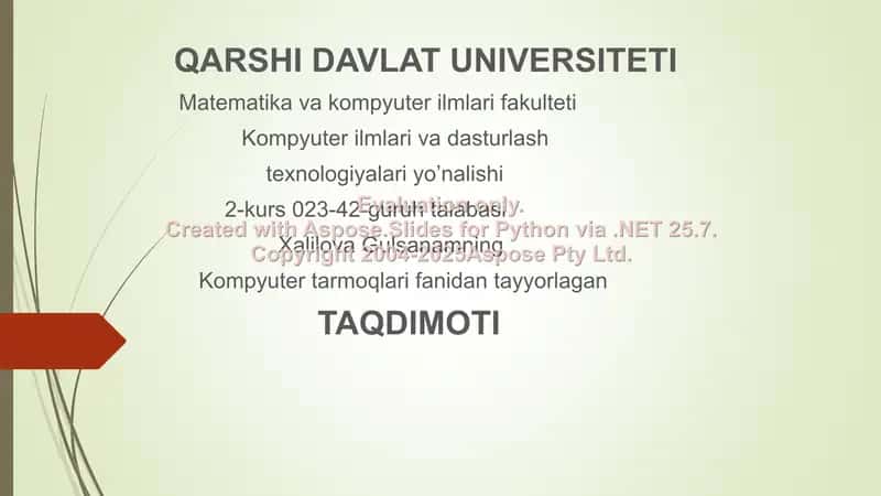 Tarmoqlarning arxitekturasi va strukturasi, kiritish va chiqarish qurilmalari