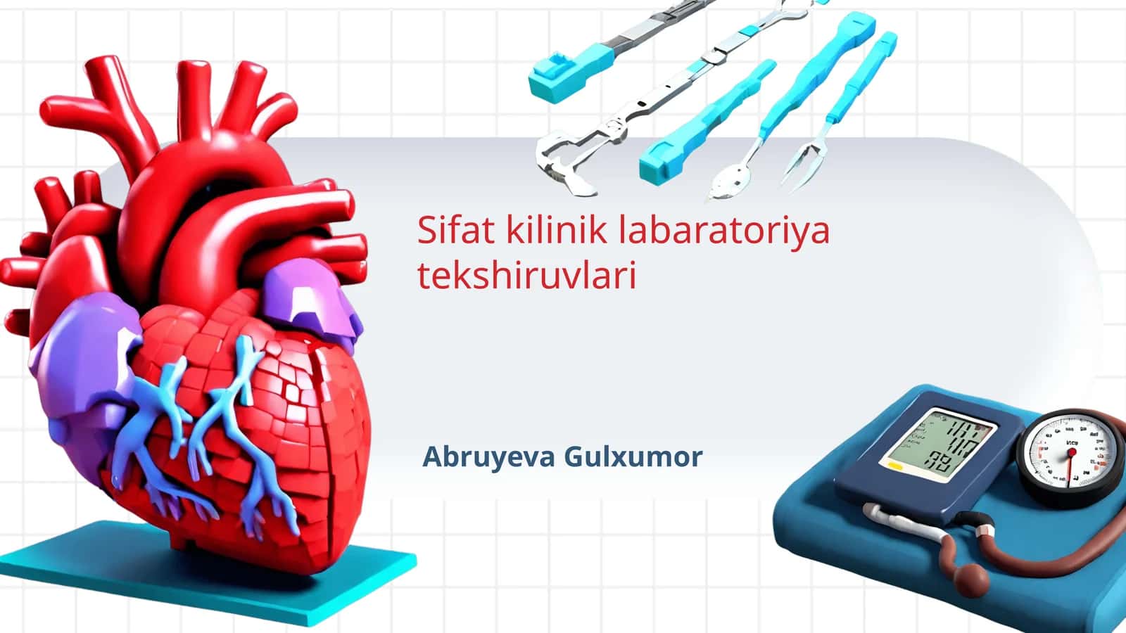 Sifat kilinik labaratoriya tekshiruvlari
