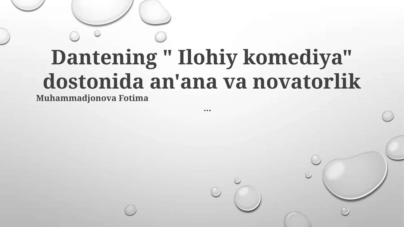 Ilohiy komediya