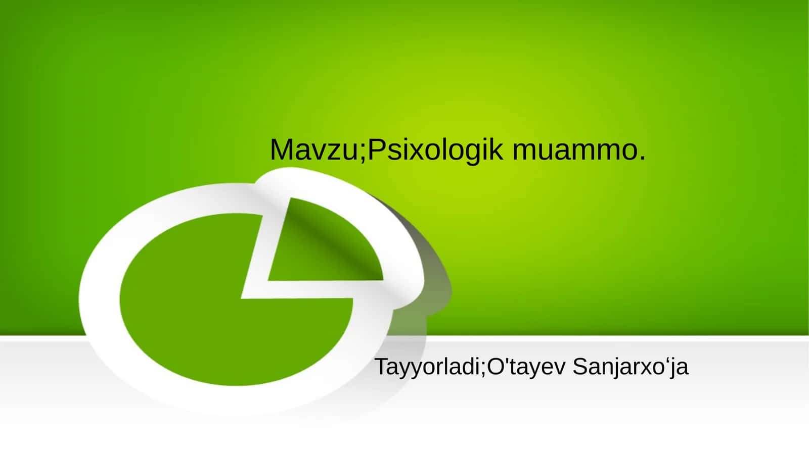 Psixologik muammo