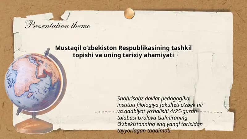 Oʻzbekistonning eng yangi tarixi