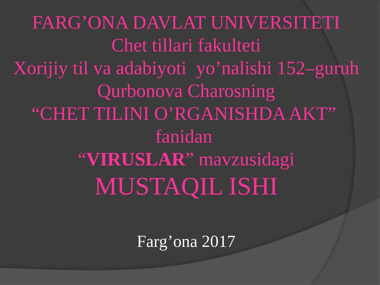 VIRUSLAR