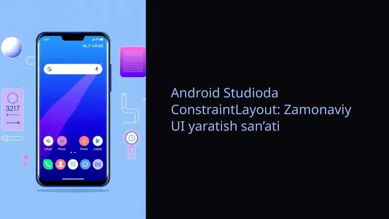 ConstraintLayout Android Studioda