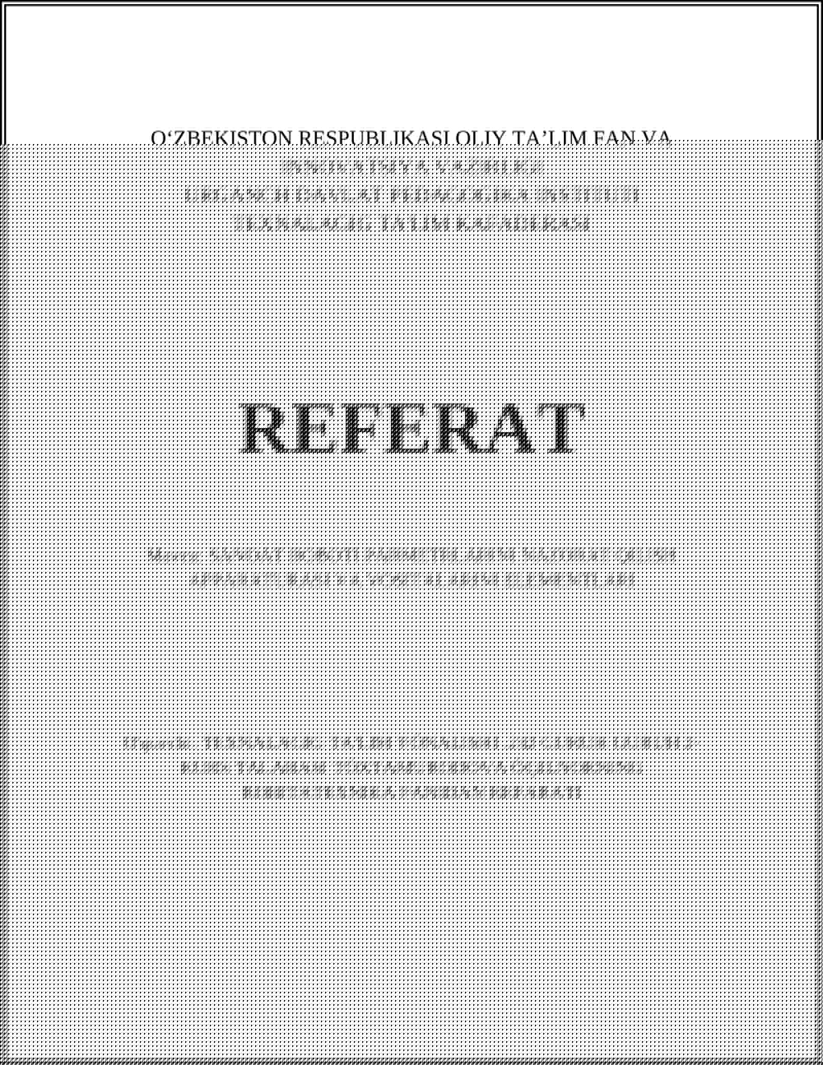 Sanoat Roboti Parmetrlarini Nazorat Qilish Apparaturasi va Vositalarini Elementlari