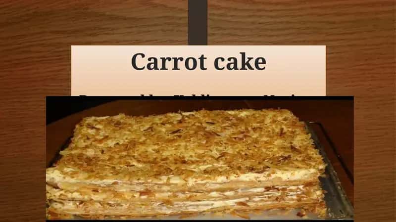 Carrot Cake