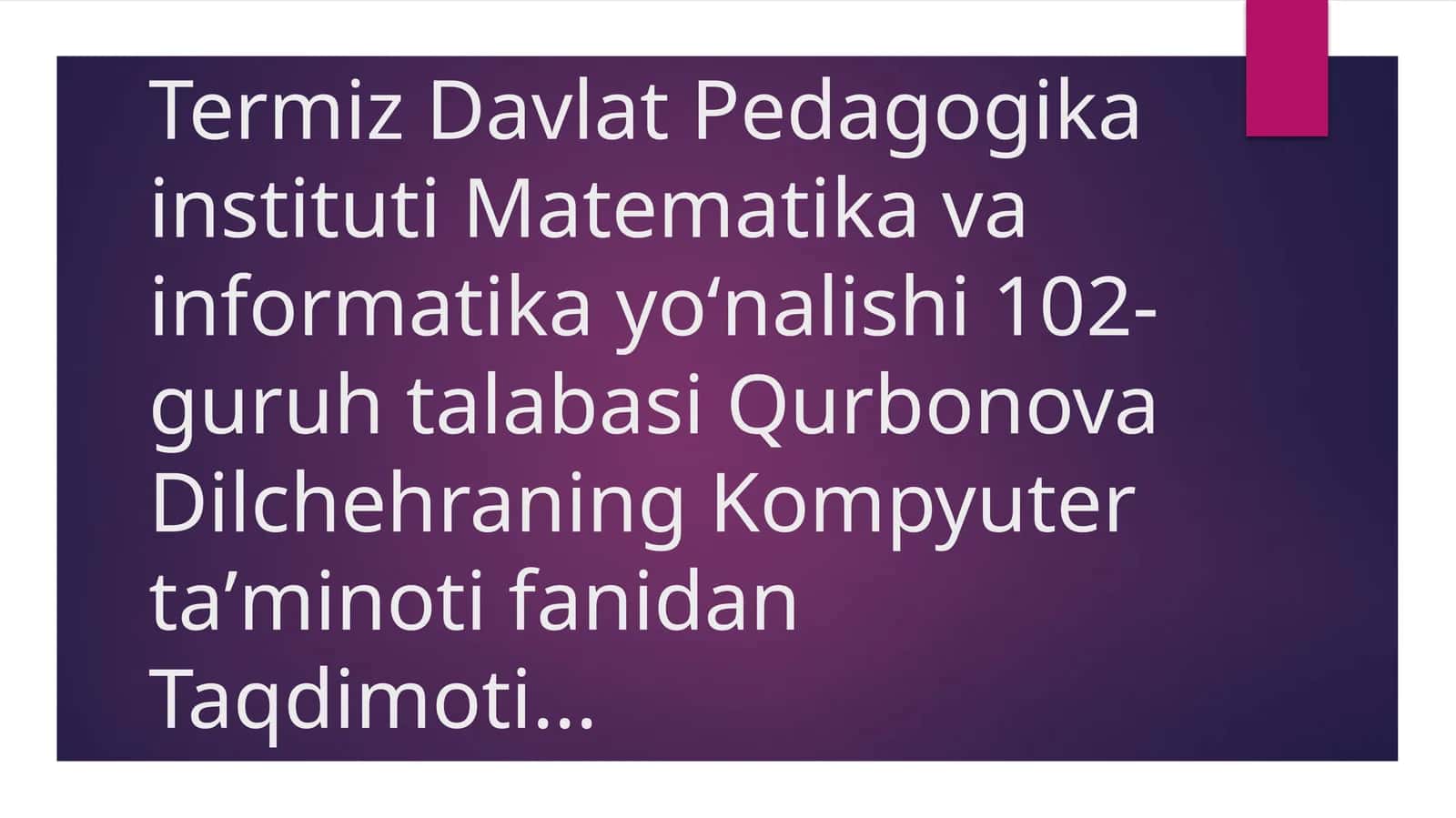 Onaplataga YangioʻrnatilganHaritaniishini BIOS orqali boshqarish